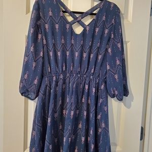 Blue dress from Maurices